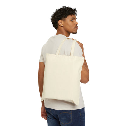 Embrace LAAX: Travel Icons Pattern Cotton Canvas Tote Bag - Perfect for Swiss Adventure Enthusiasts!