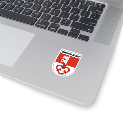 Obwalden, Switzerland | Coat of Arms Sticker - Premium Quality Vinyl Decal