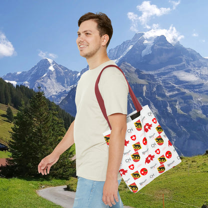 Mürren, Switzerland | Heritage All-Over Print Tote Bag (AOP)