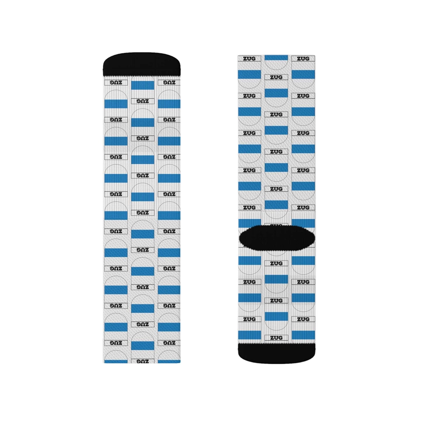 Zug, Switzerland Coat of Arms | Sublimation Socks