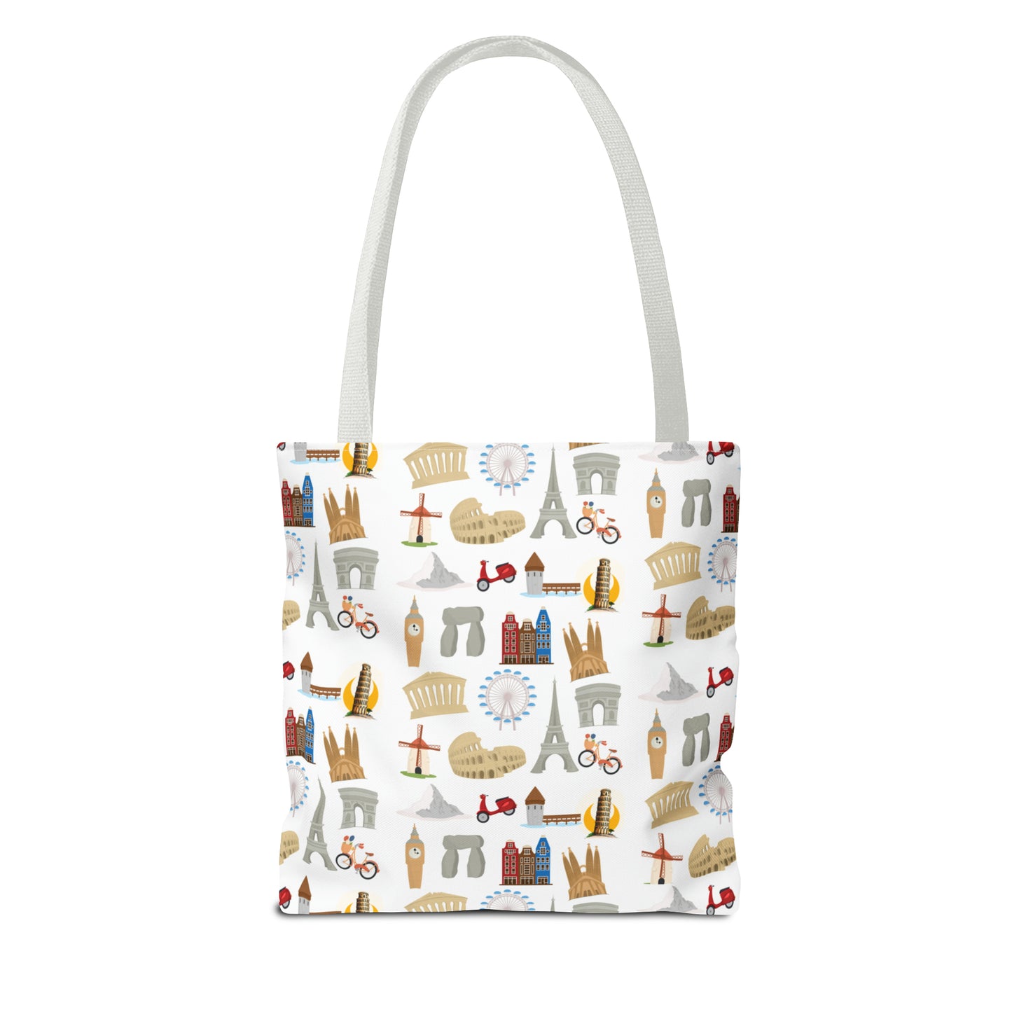 Europe Travel Pattern  | Tote Bag (AOP)