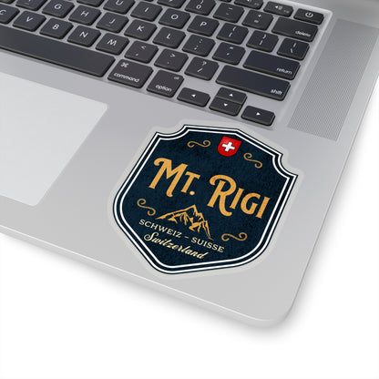 Mt. Rigi, Switzerland  | Outdoor Vintage Badge Sticker