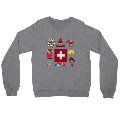 Swiss Culture Icons | Premium Unisex Sweatshirt