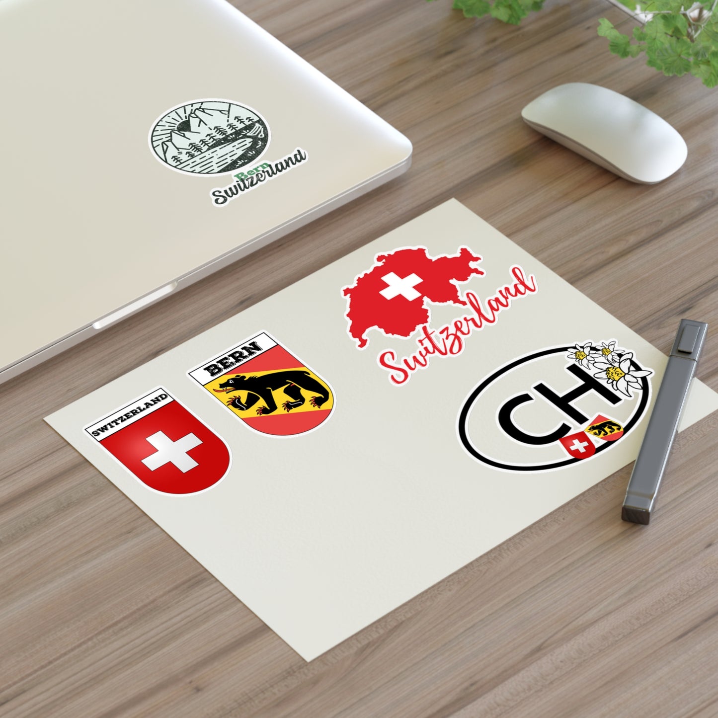 bern switzerland sticker pack