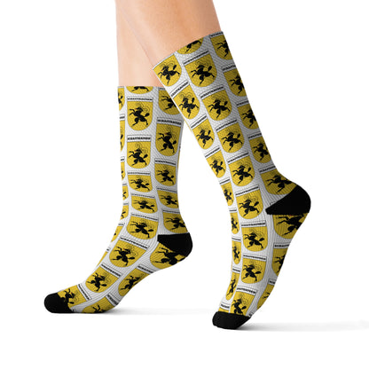 Schaffhausen, Switzerland Coat of Arms | Sublimation Socks