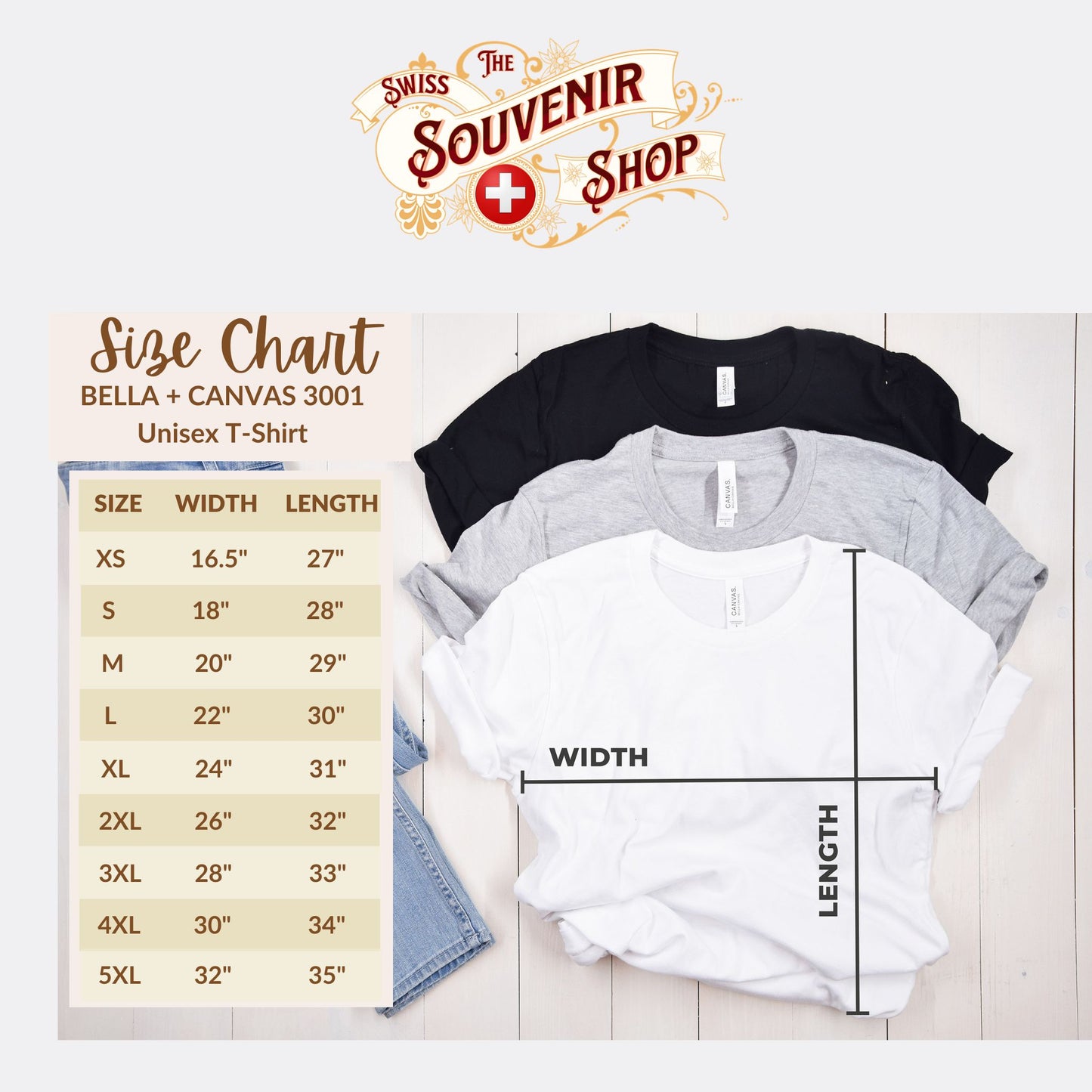 Swiss Travel Charming Icons | Edelweiss, Chocolate, Fondue & More Premium Unisex T-shirt