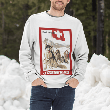 Jungfraujoch Huskies Sled Ride Sweatshirt