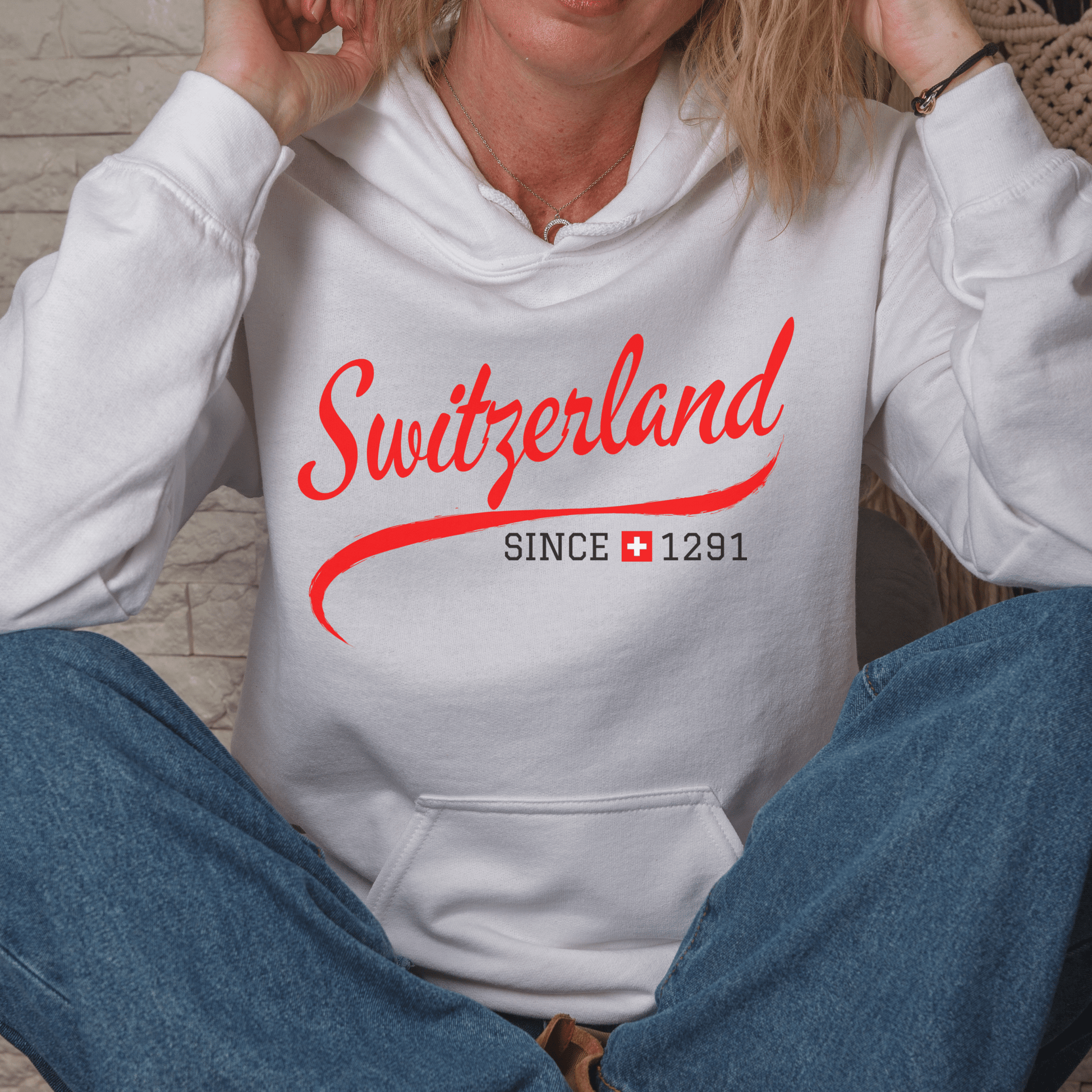 Switzerland since 1291 souvenir hoodie 