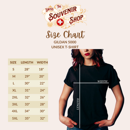 Switzerland - Since 1291 T-Shirt | Swiss Souvenir Shirt