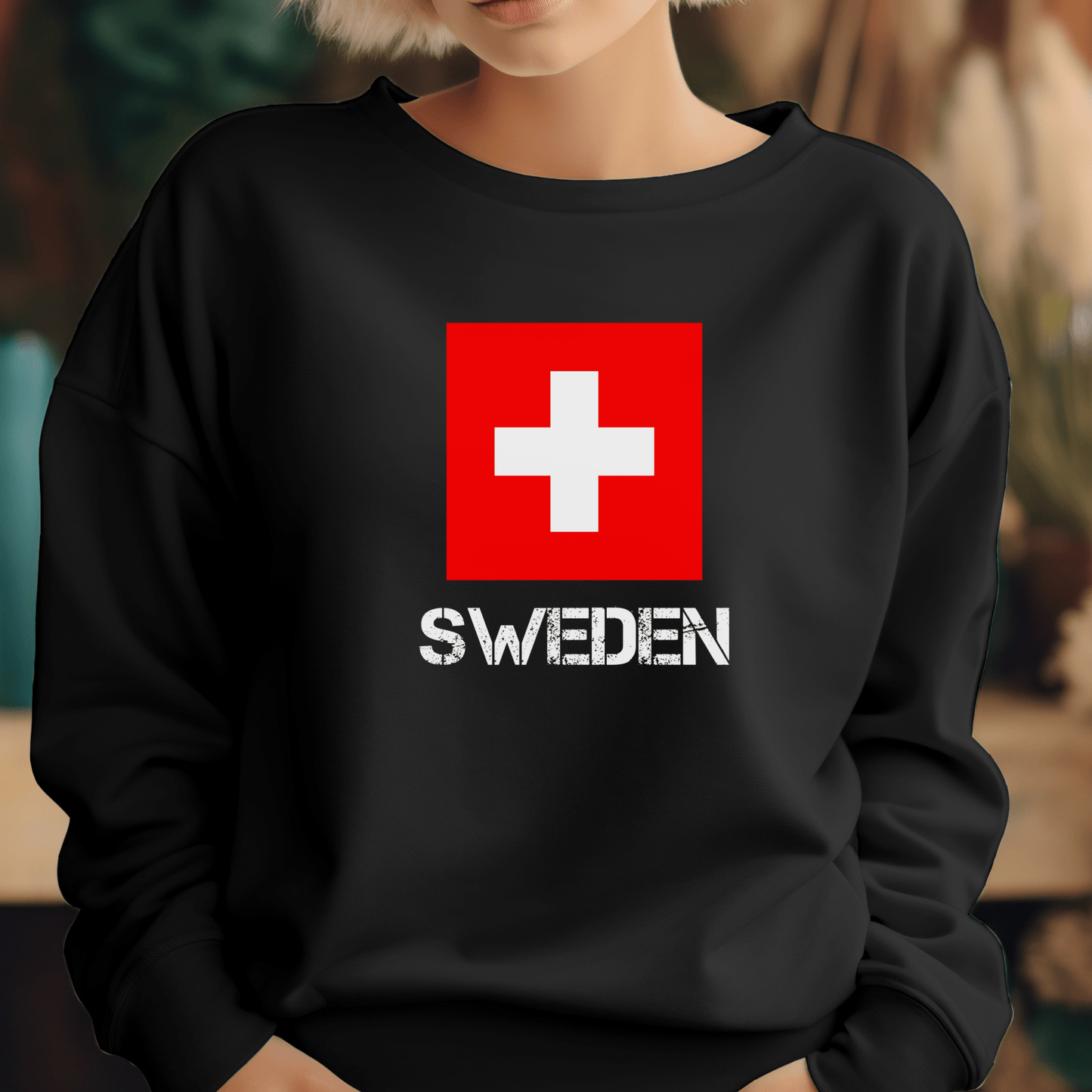 Swiss Sweden  Flag gift