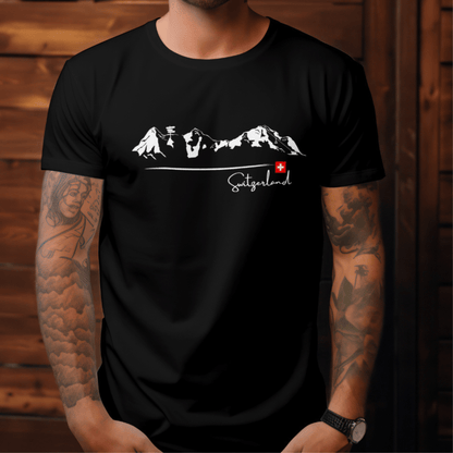 Swiss Alps Skyline | T-shirt