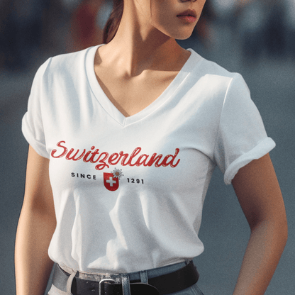 Switzerland tshirt for women