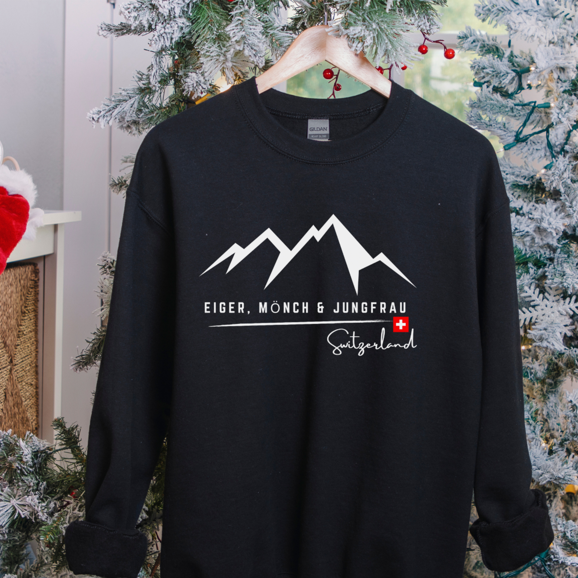 Swiss alps sweatshirt