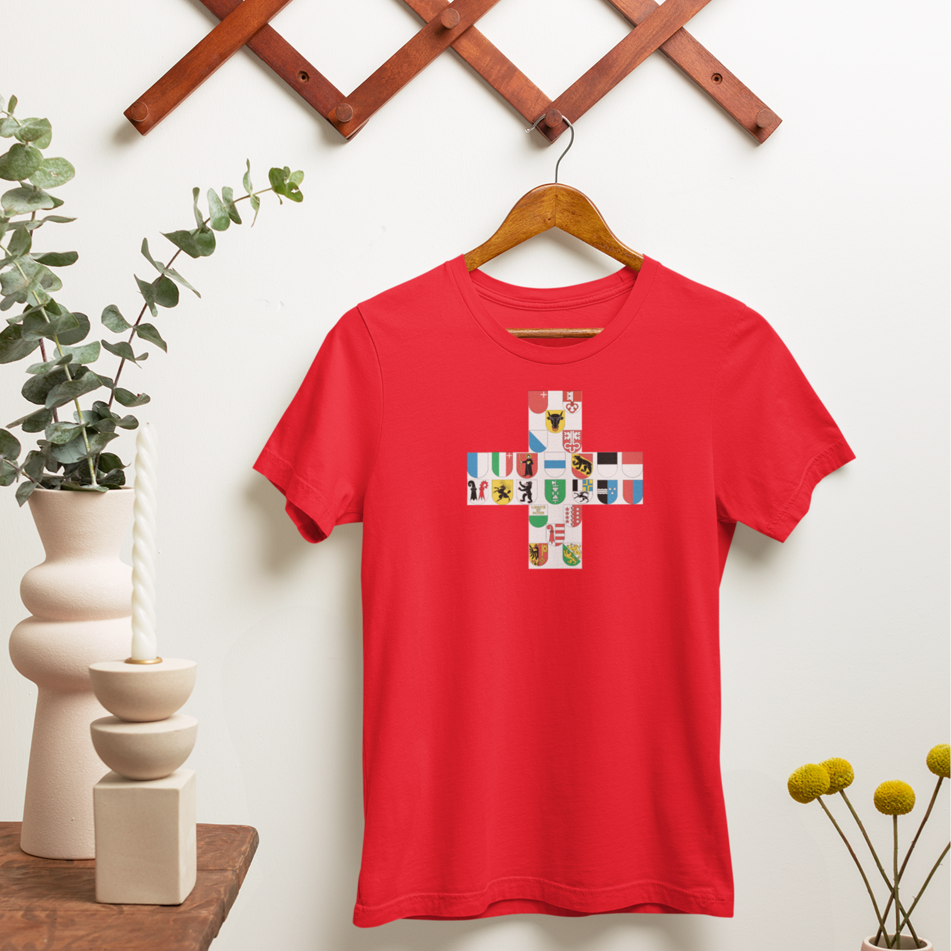 The Swiss Cantons Coat of Arms Collection Tshirt