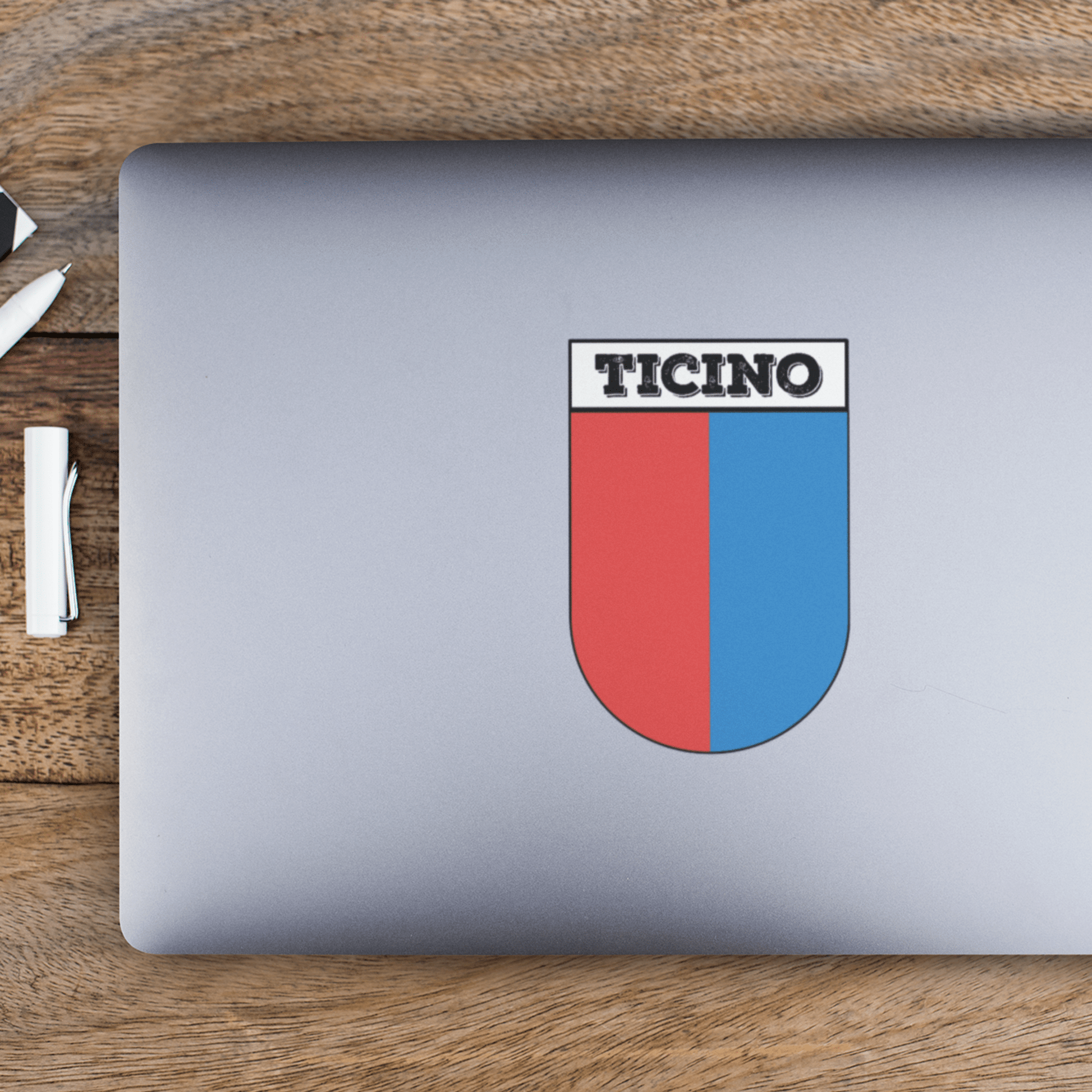 ticino coat of arms sticker