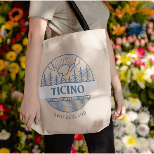 ticino switzerland Swiss-inspired tote bags 