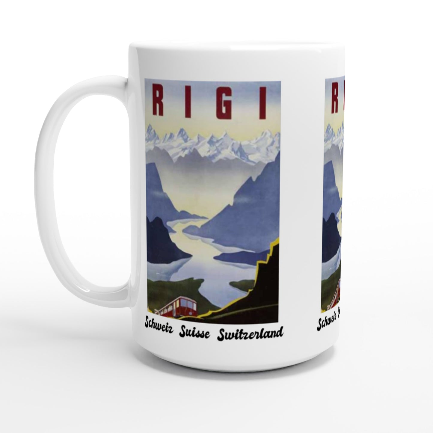 Rigi, Switzerland | Vintage Travel Mug