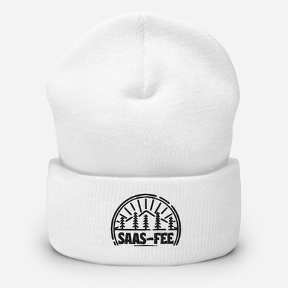 Saas fee Suisse beanie minimalist embroidered 