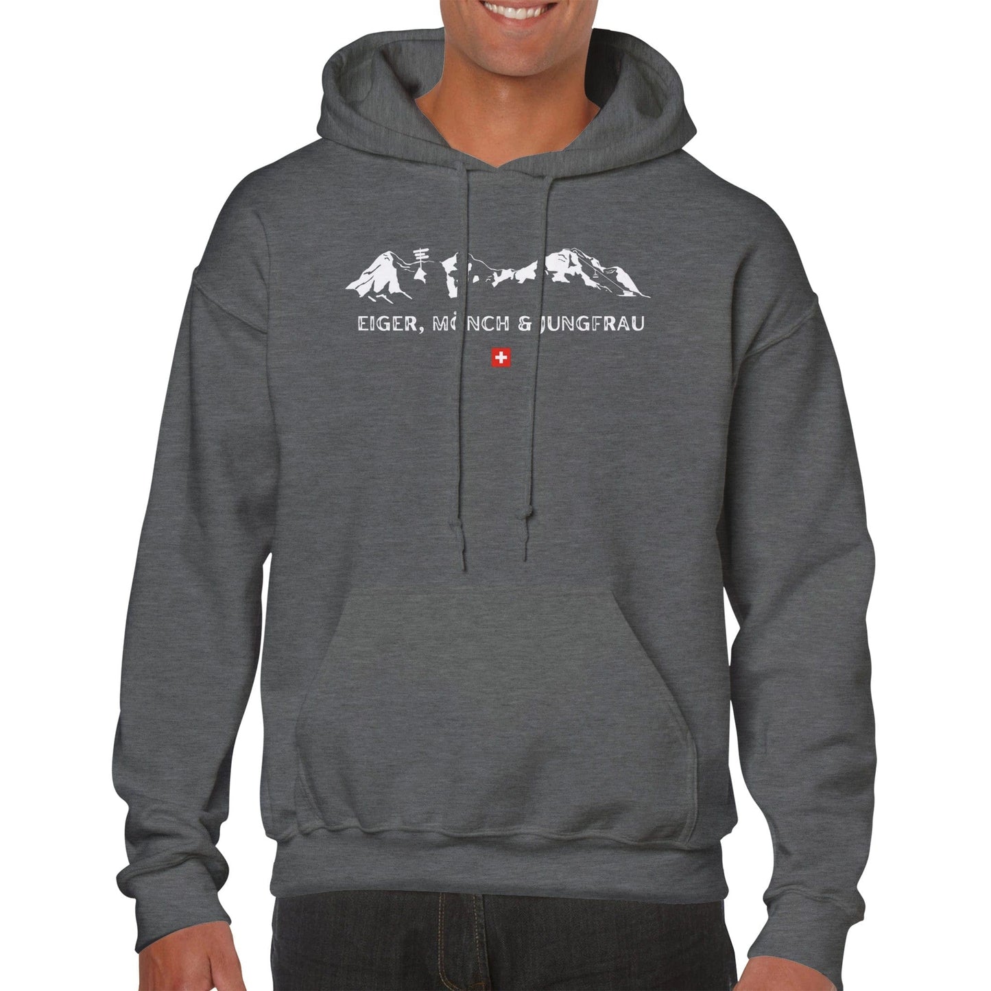 Swiss Alps: Eiger, Mönch, and Jungfrau | Hoodie