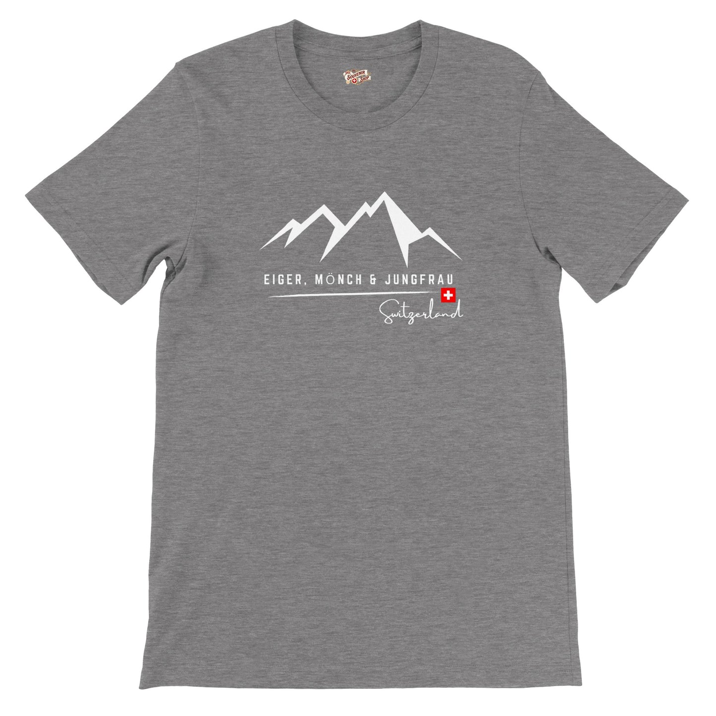 Eiger, Mönch & Jungfrau - Switzerland | Premium Unisex Crewneck T-shirt