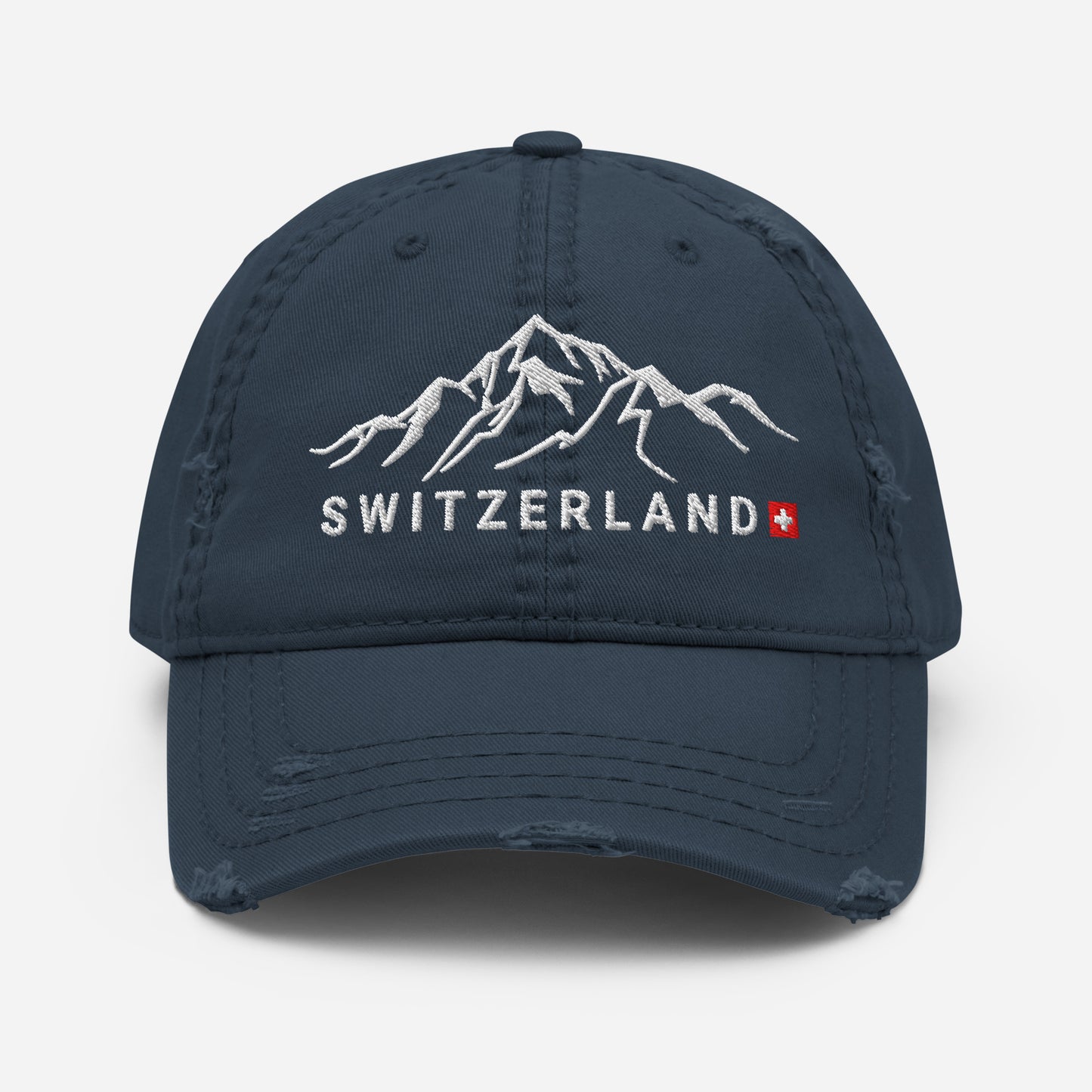 Switzerland embroidered cap minimalistic