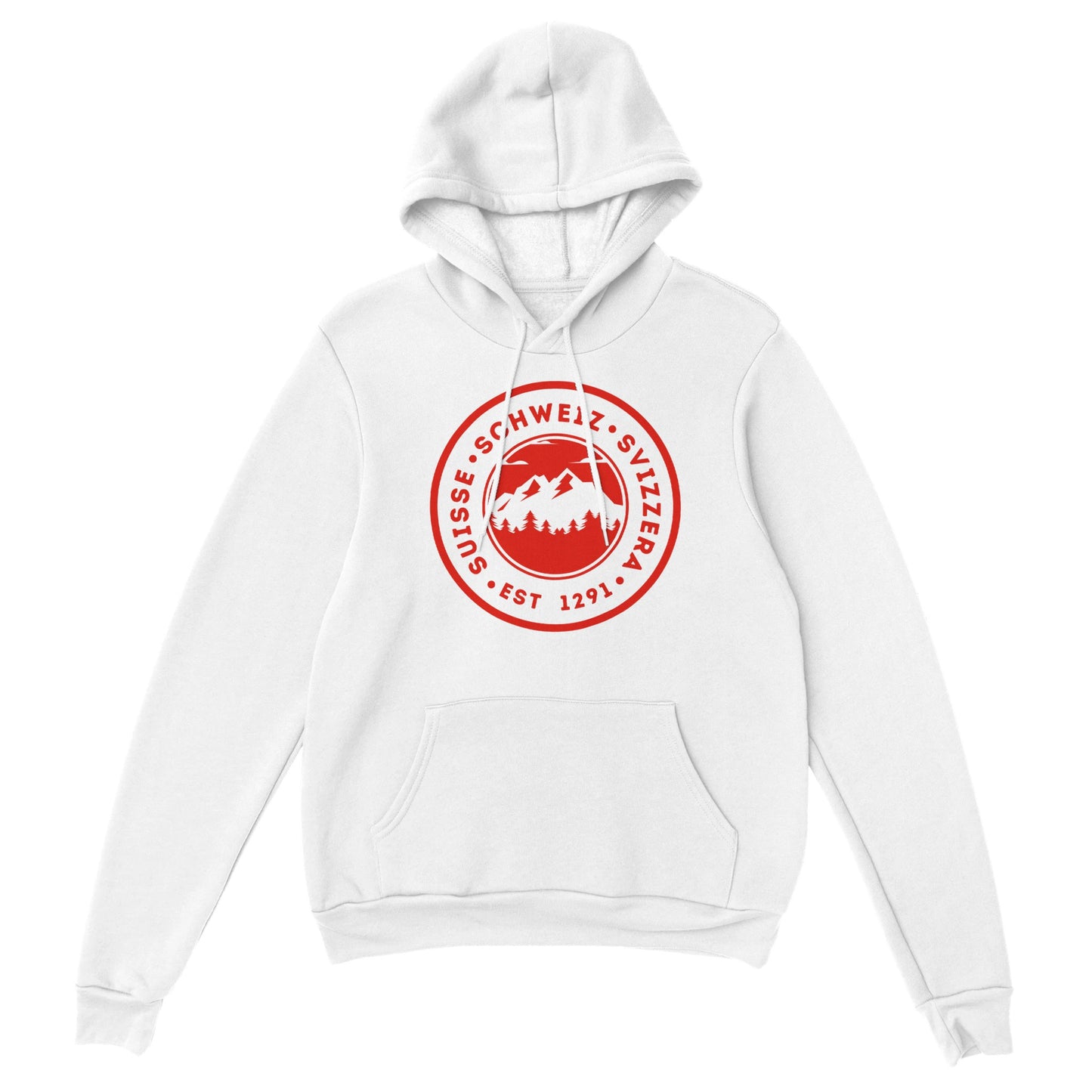 Suisse - Schweiz - Svizzera | Est. 1291 | Mountain Adventure Badge Hoodie