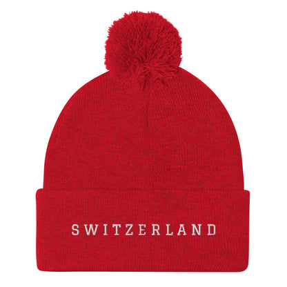 Swiss Winter Hat with Embroidery – Great Gift for Travelers