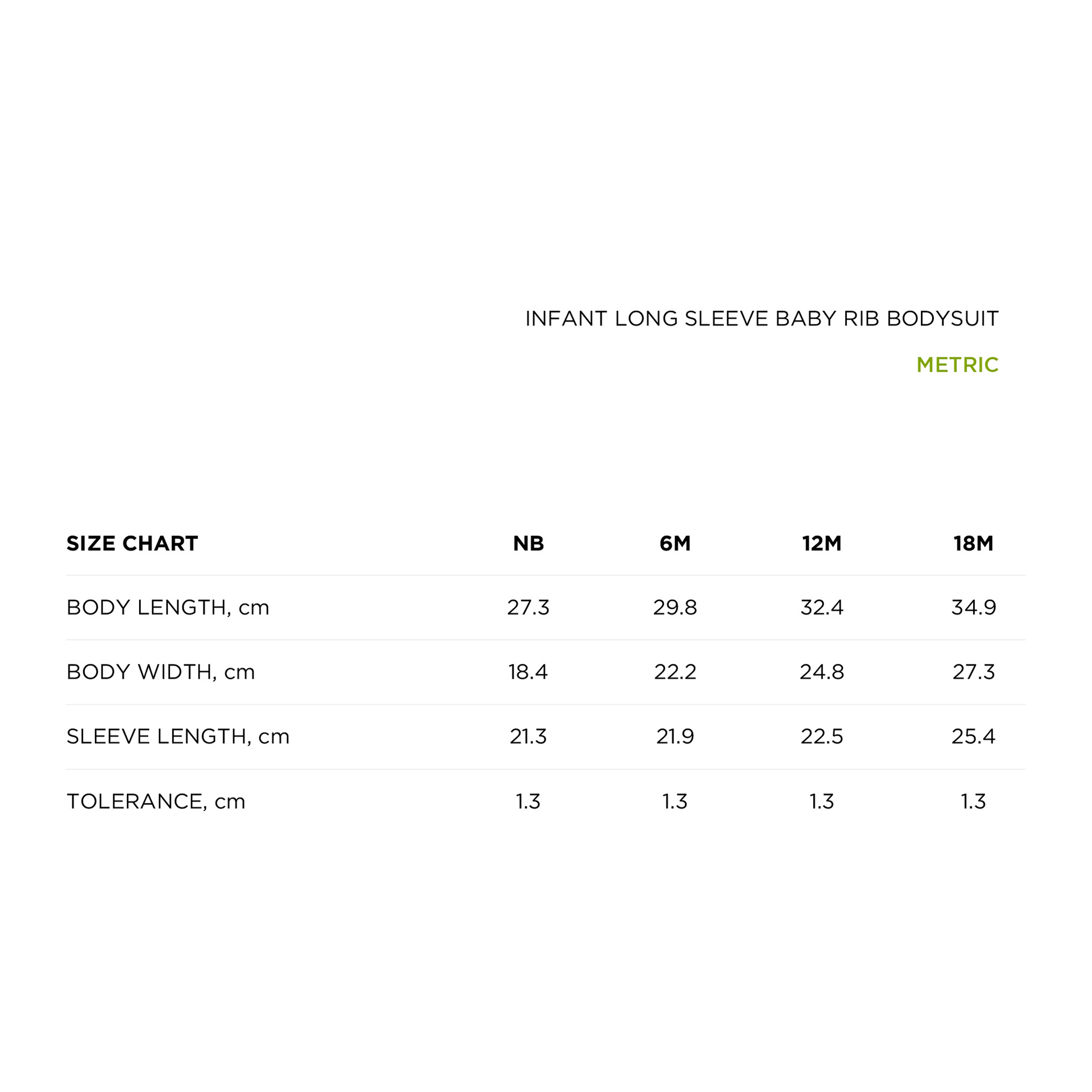 size_chart_metric