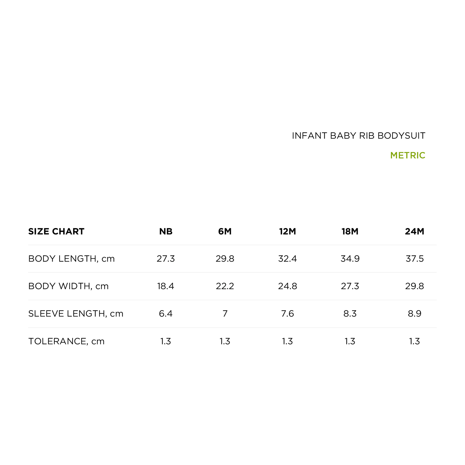 size_chart_metric